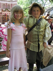 Hannah and Harry at the Faire