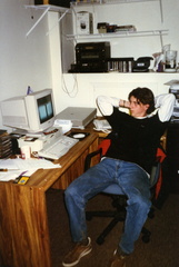 Brandon relaxing