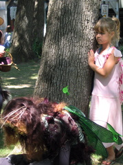 Watching fairies at play