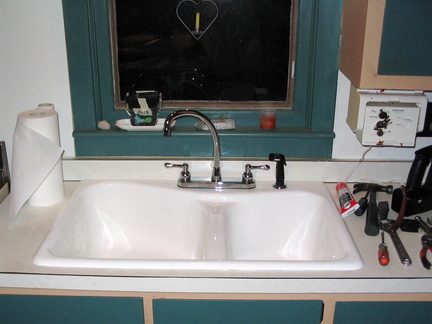 Working sink!