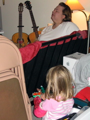 Puppet show preparation